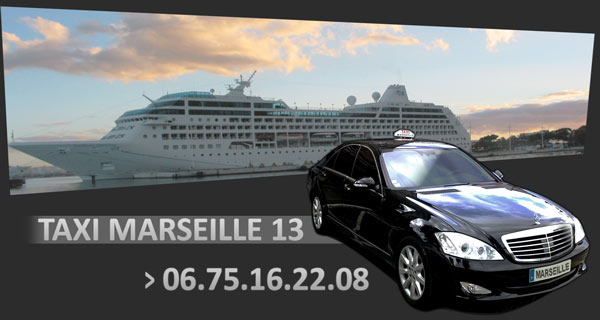Taxi pour touristes à Marseille, aéroport et gares TGV
